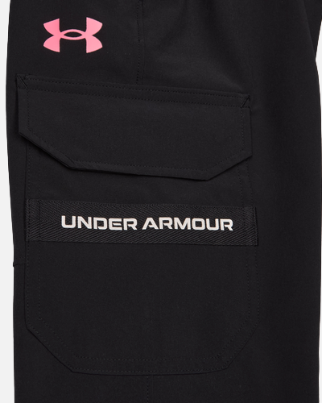 Pantalon Under Armour Running Tech Utility Junior - Noir/Rose