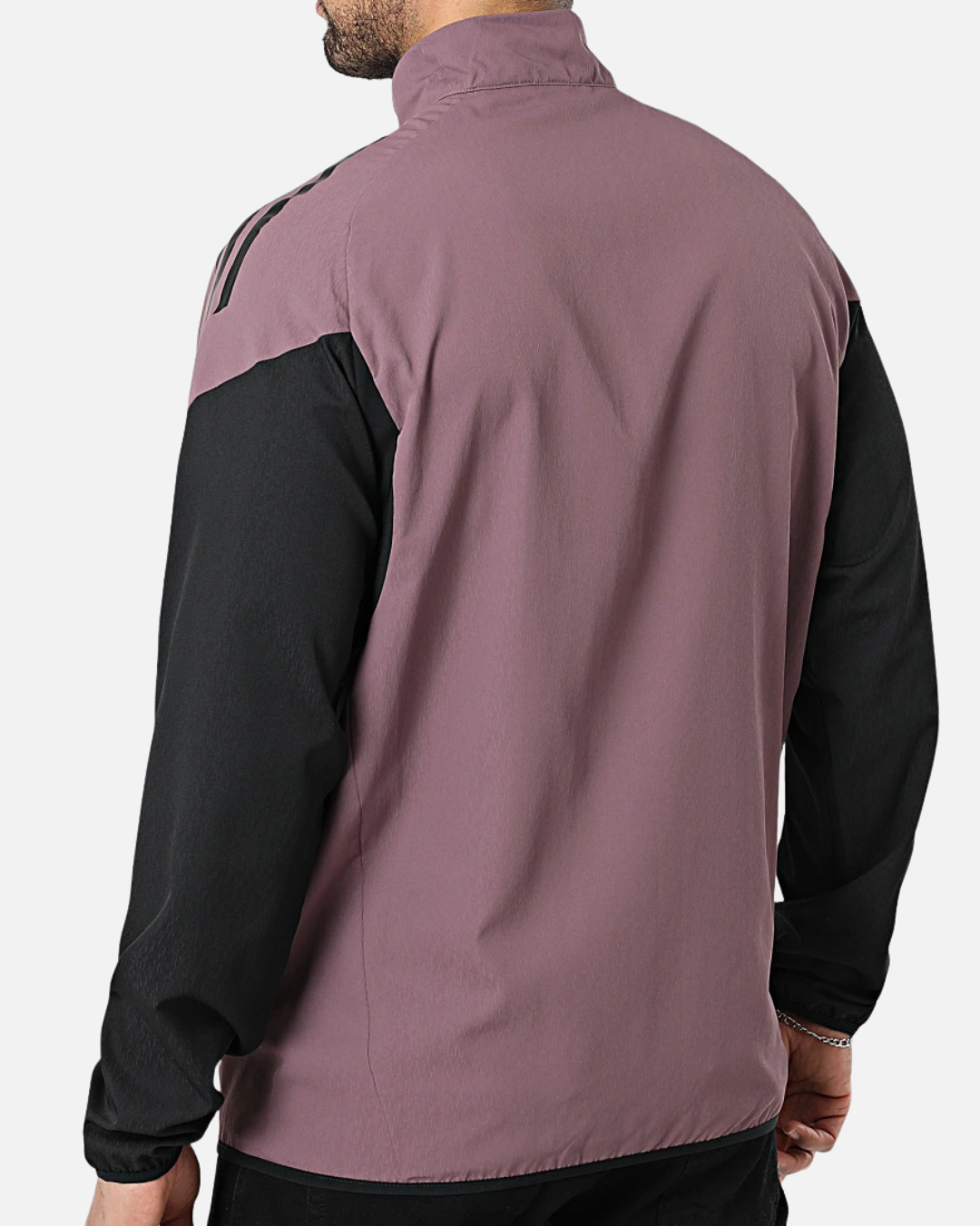 Veste de survêtement Real Madrid 2026 - Noir/Rose