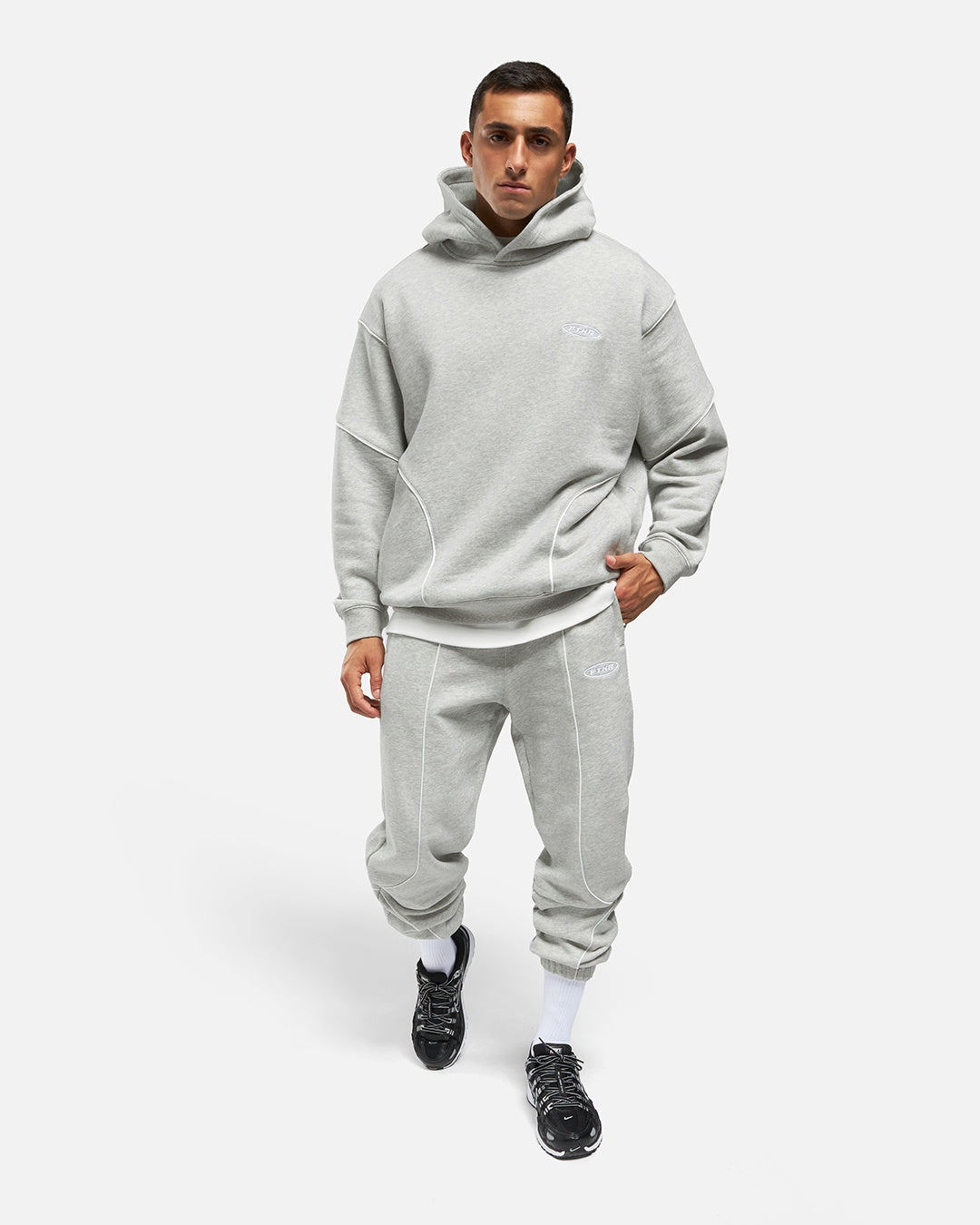 Sweat à capuche FK Hike - Gris