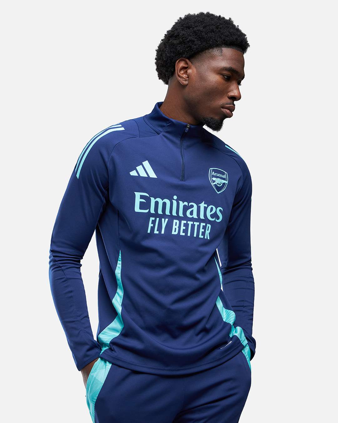 Haut d'entrainement Arsenal 2024/2025 - Bleu