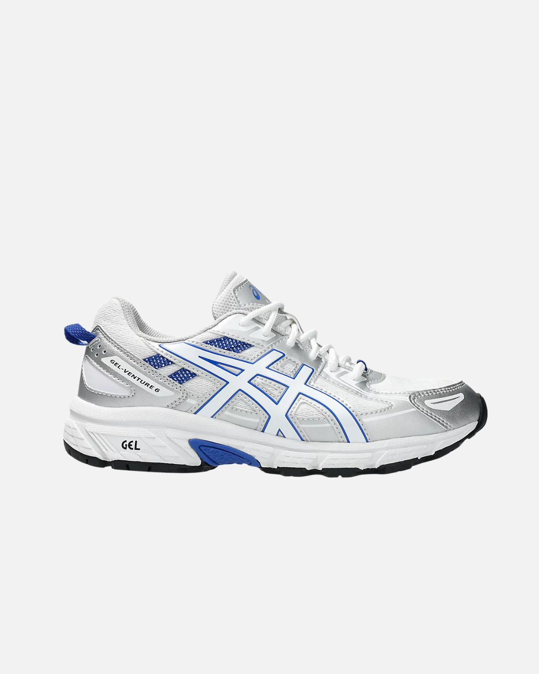 Asics Gel Venture 6 GS - Gris/Blanc/Bleu