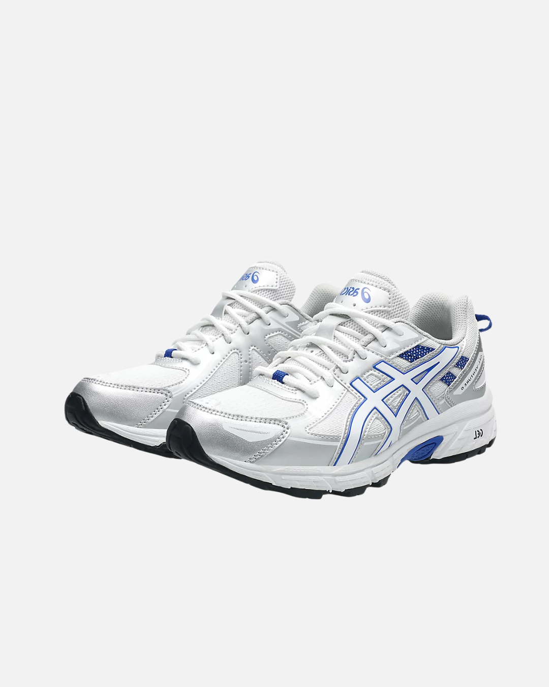 Asics Gel Venture 6 GS - Gris/Blanc/Bleu