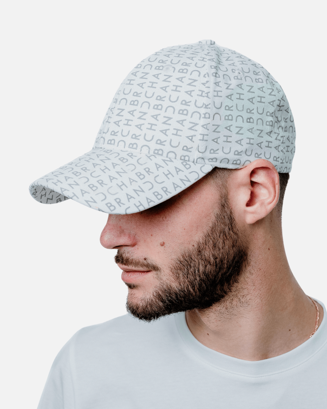 Casquette Chabrand Freedom - Blanc/Gris
