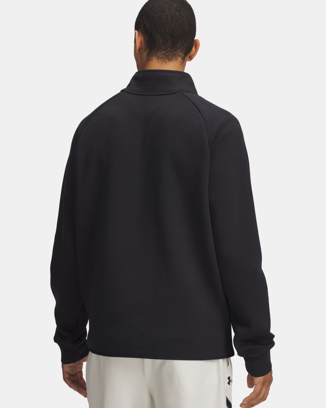 Haut Under Armour 1/2 zip Unstoppable Fleece - Noir