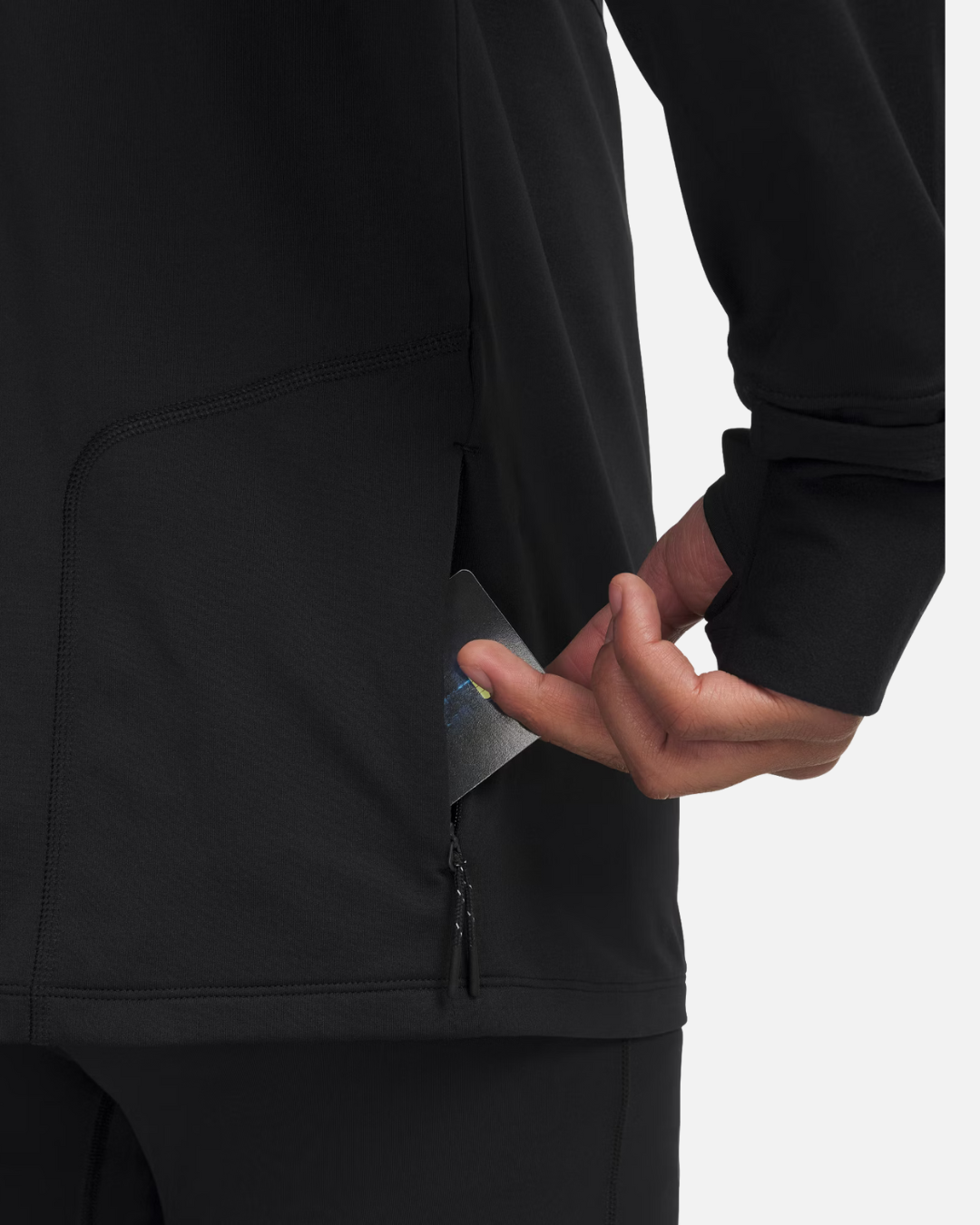 Haut Under Armour Cagoule Intégrée Velociti Pro Cold - Noir