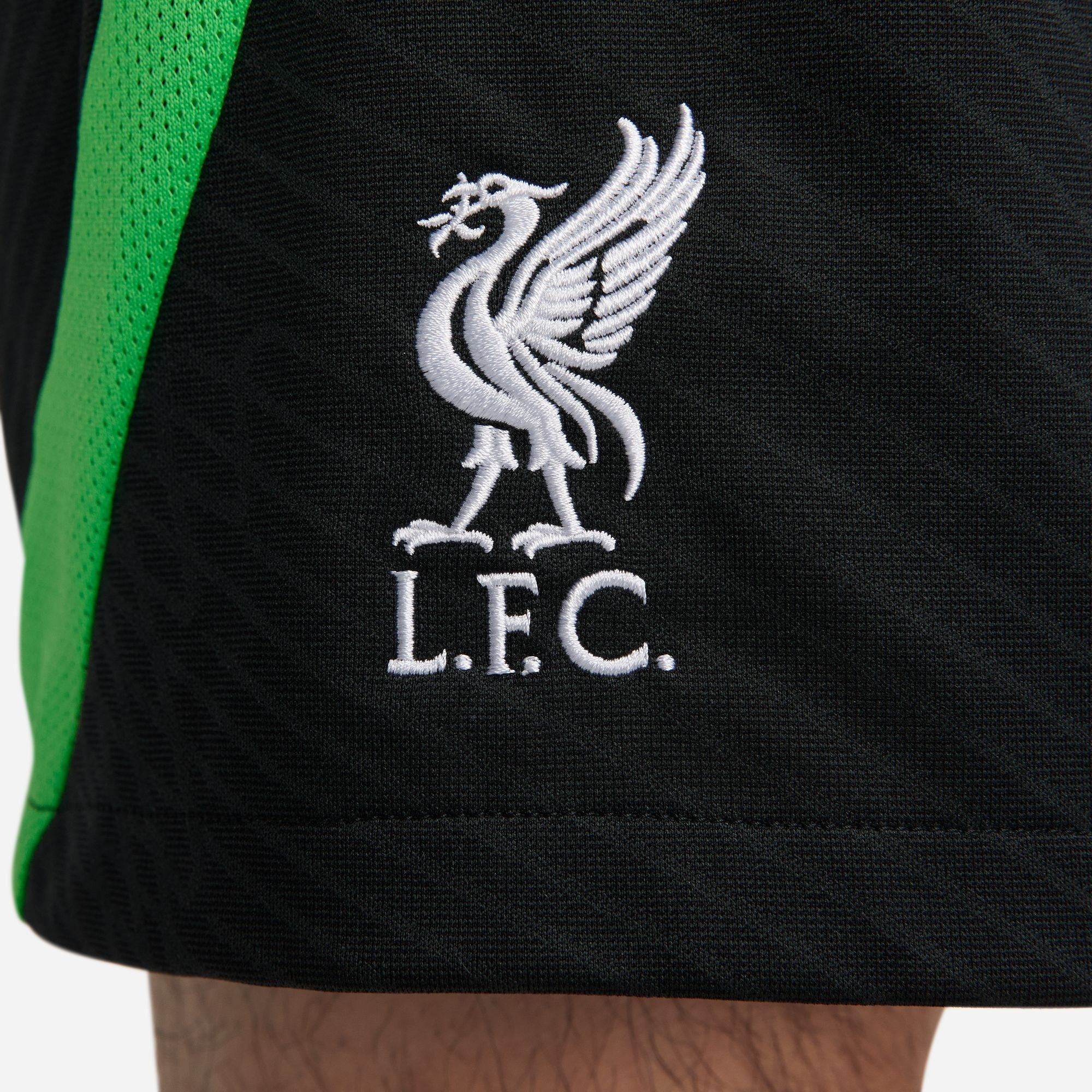 Short d'entrainement Liverpool - Noir/Vert/Blanc