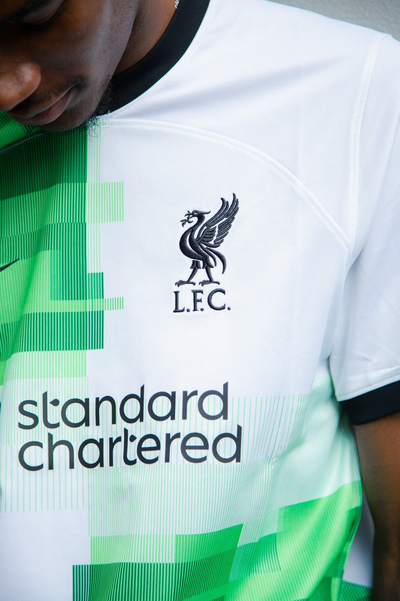 Maillot Extérieur Liverpool  - Blanc/Vert/Noir