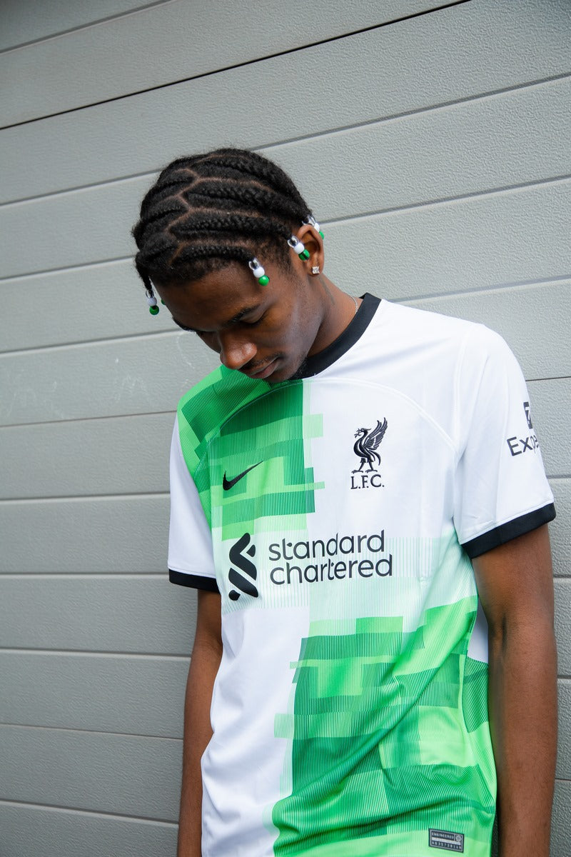 Maillot Extérieur Liverpool  - Blanc/Vert/Noir