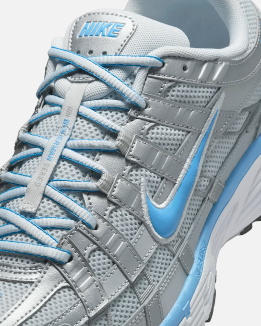 Nike P-6000 - Argent/Bleu