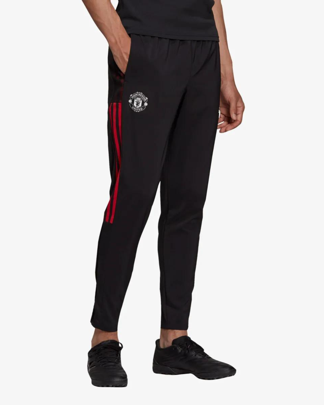Pantalon de survêtement Manchester United - Noir/Rouge
