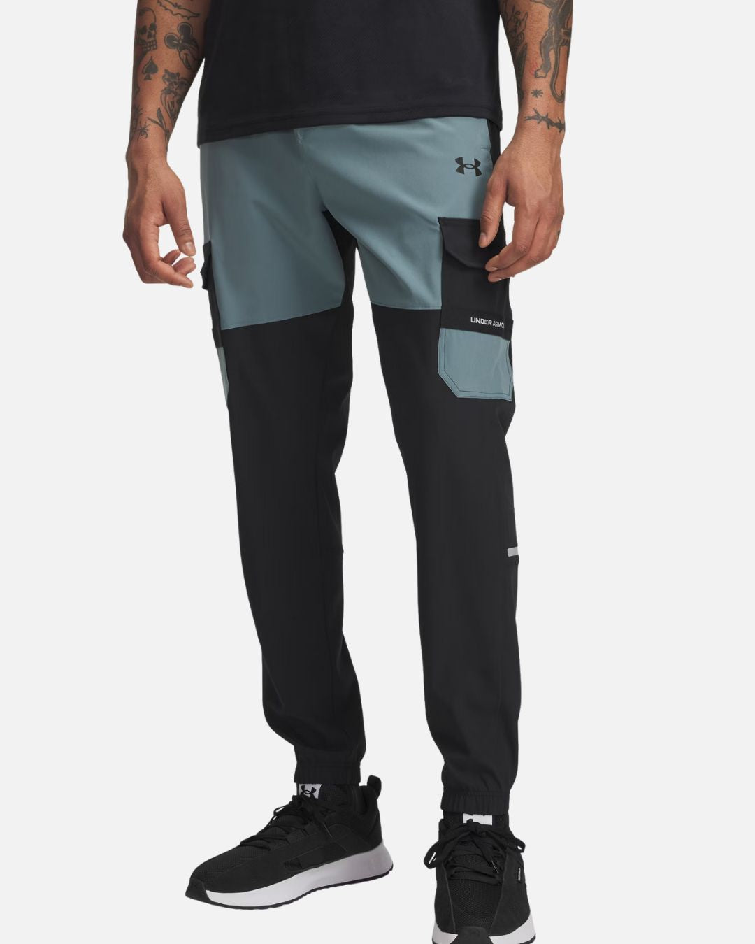 Pantalon Under Armour Tech Utility Woven - Noir/Vert