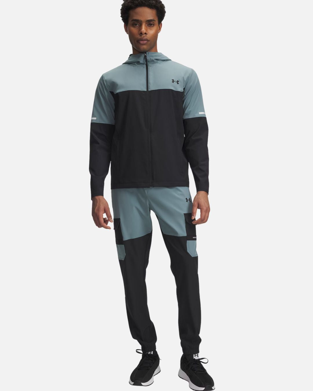 Pantalon Under Armour Tech Utility Woven - Noir/Vert