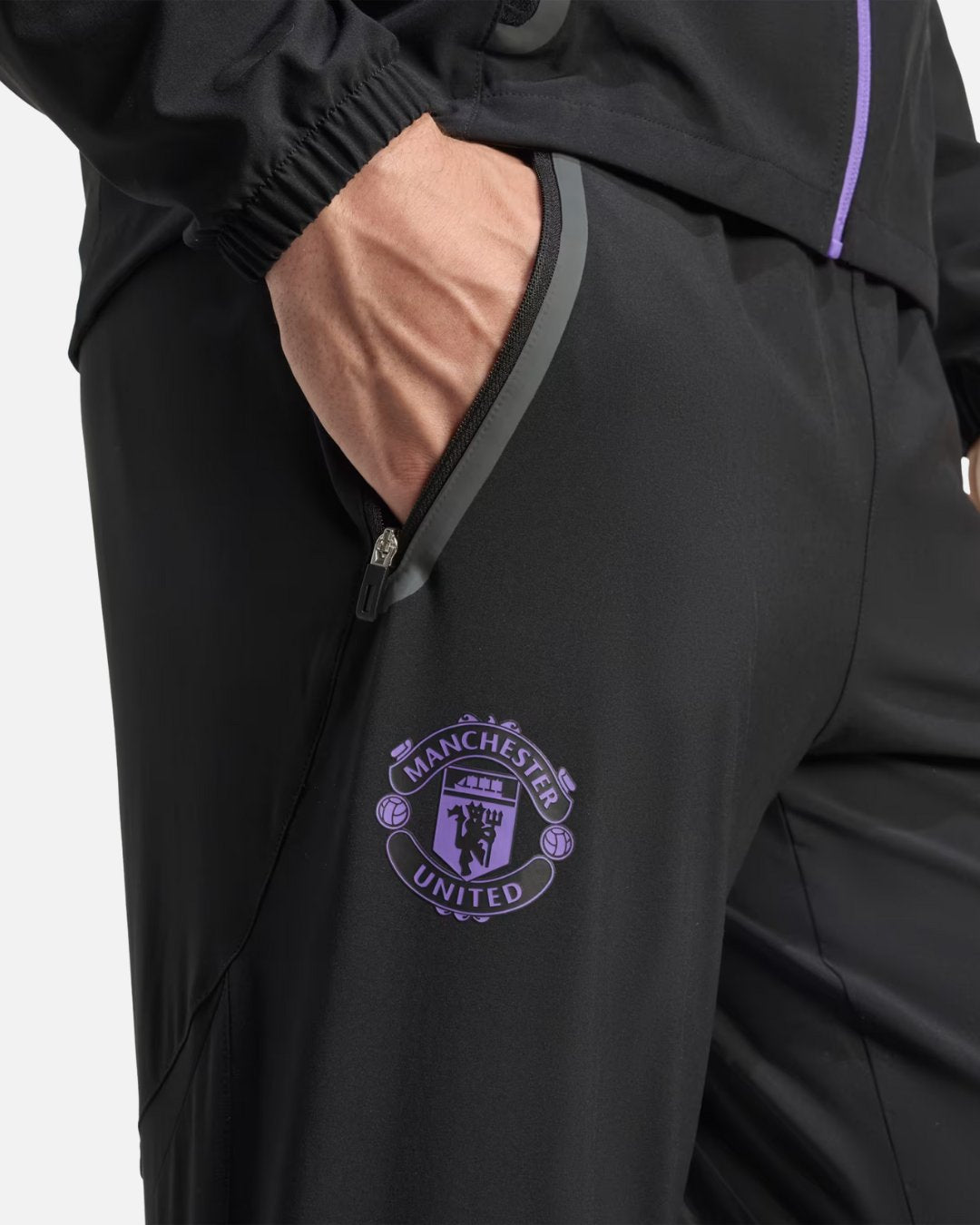 Pantalon d'entraînement Manchester United 2025/2026 - Noir