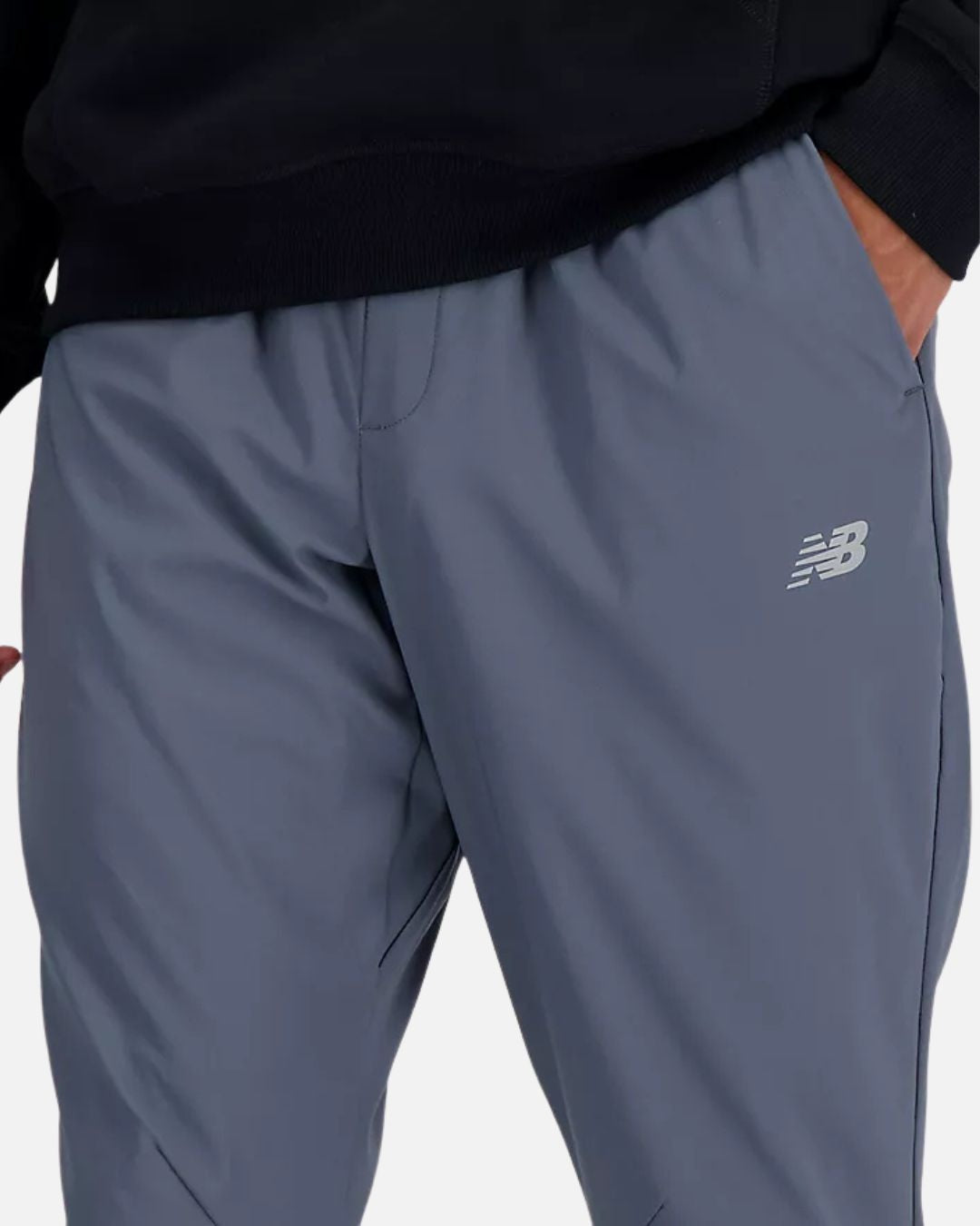 Pantalon New Balance AC Tapered - Gris