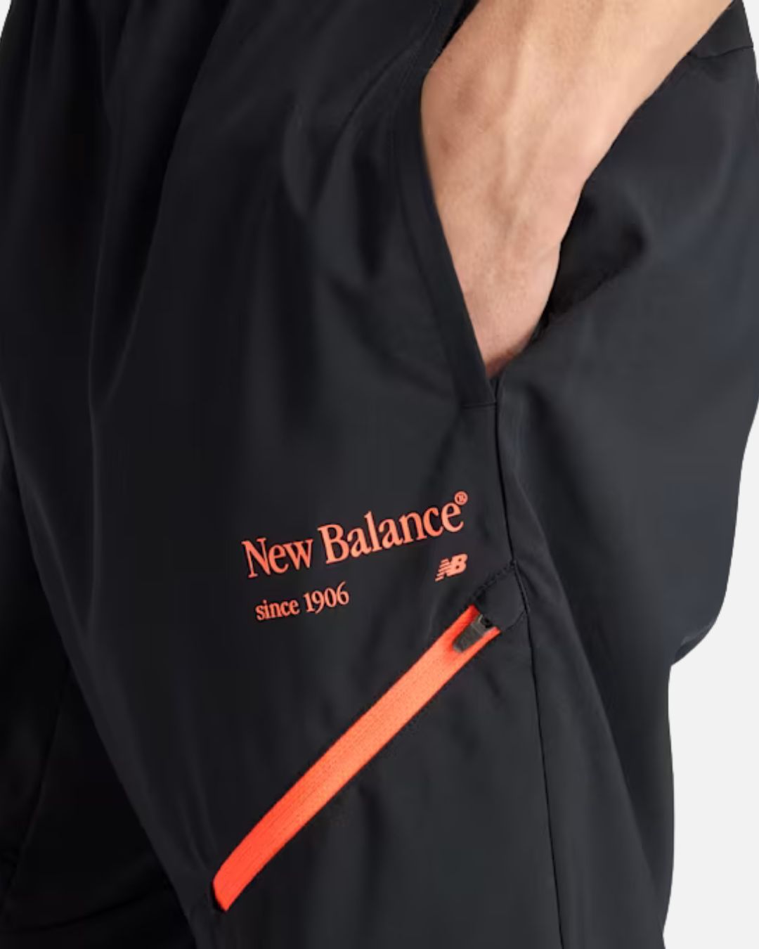 Pantalon New Balance Reimagined Woven - Noir