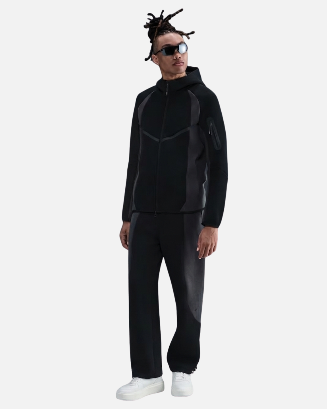 Pantalon Nike Tech Fleece - Noir/Gris