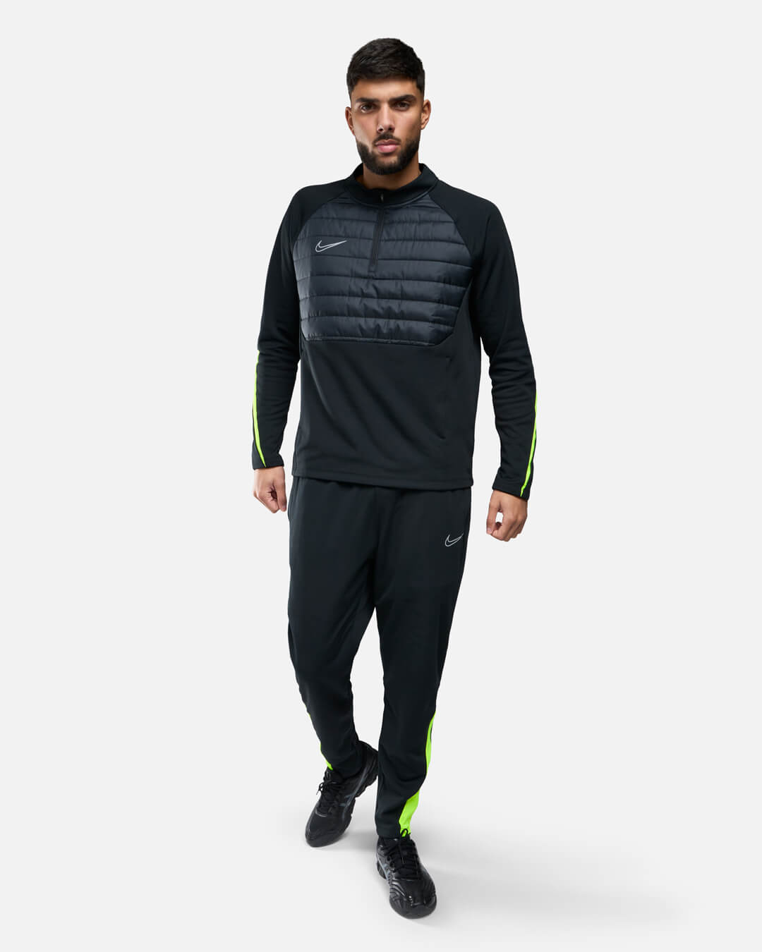Pantalon Nike ThermaFit Academy - Noir/Jaune