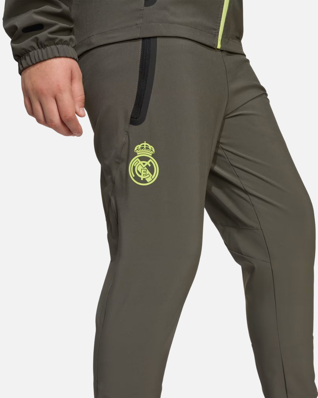 Pantalon Real Madrid Tiro 25 Competition Vis Tech Junior - Vert