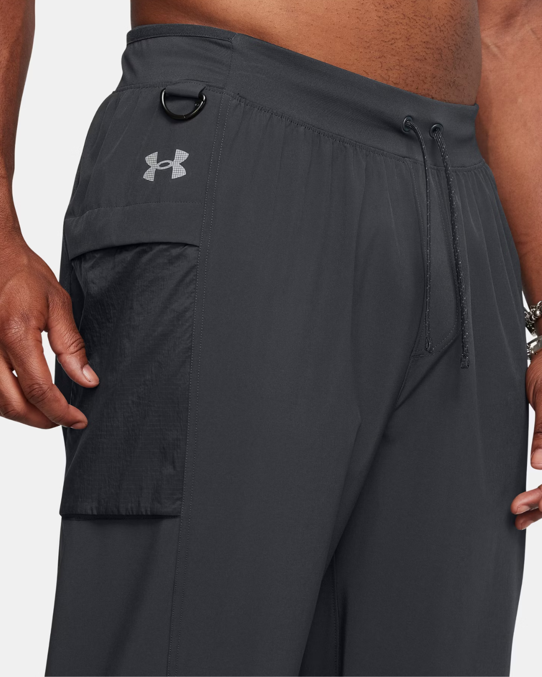 Pantalon Under Armour Running Launch Trail - Gris
