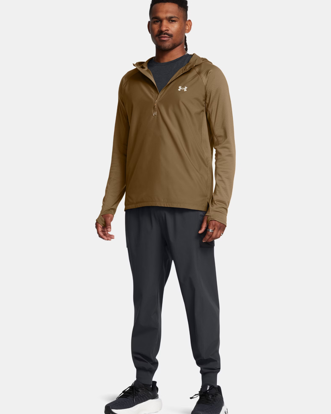 Pantalon Under Armour Running Launch Trail - Gris