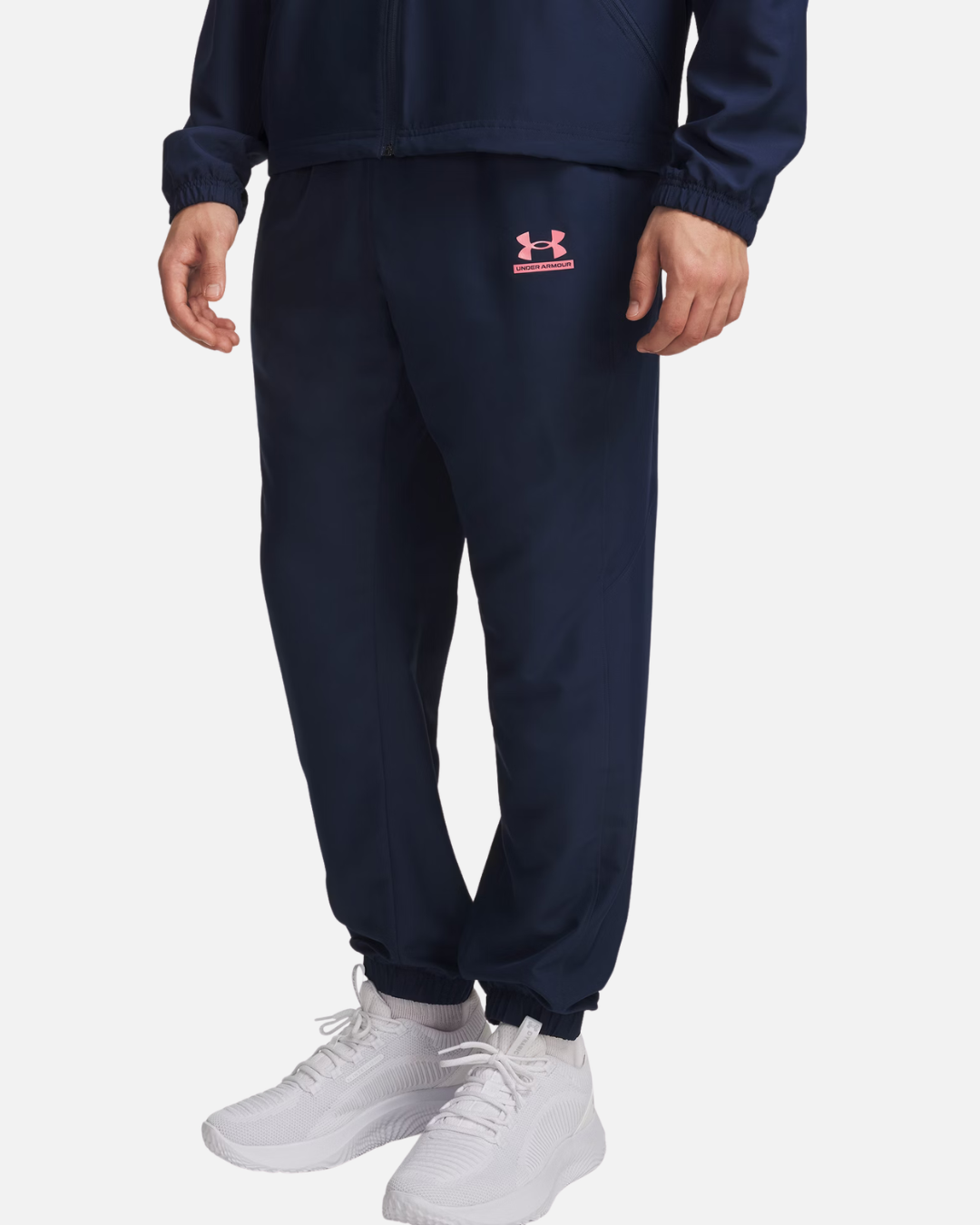 Pantalon Under Armour Tech Sport - Bleu/Rose