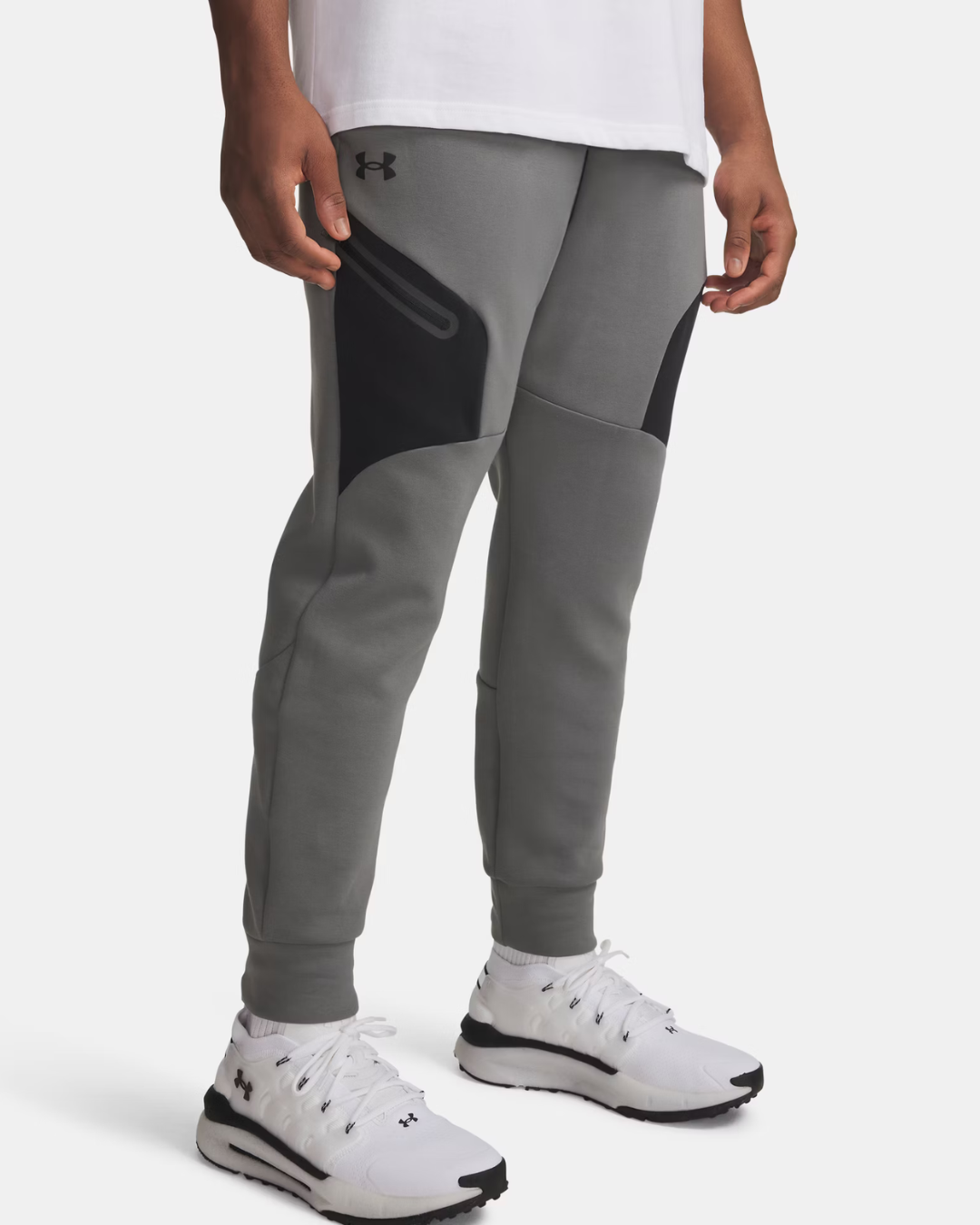 Pantalon Under Armour Unstoppable Fleece - Gris/Noir