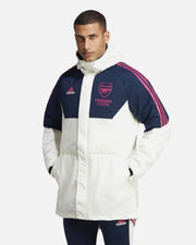 Parka Arsenal - Blanc/Bleu/Rose