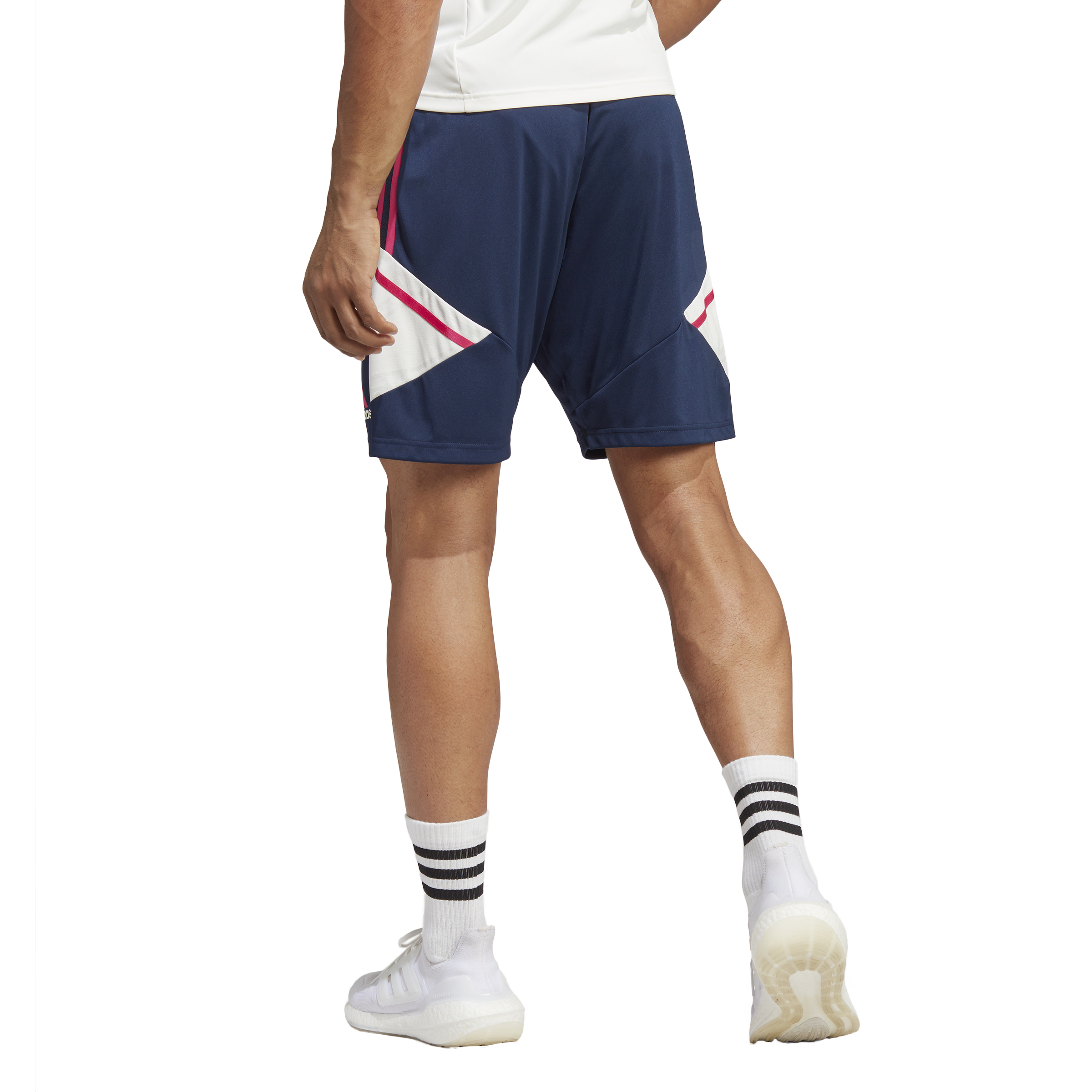 Short d'entrainement Arsenal Condivo - Blanc/Bleu/Rose