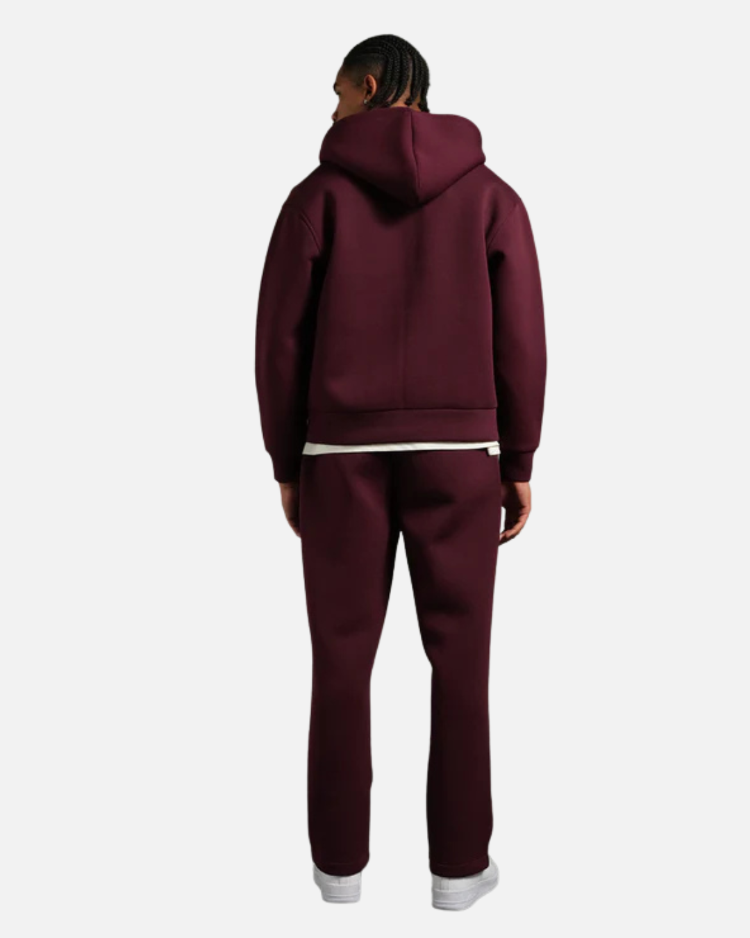 Survetement Basic à Capuche Zip - Bordeaux