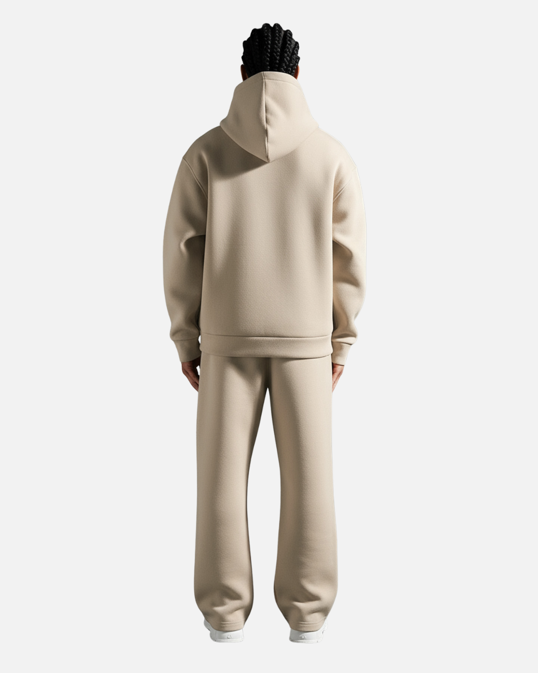 Survêtement Basic Homme Oversize – Beige