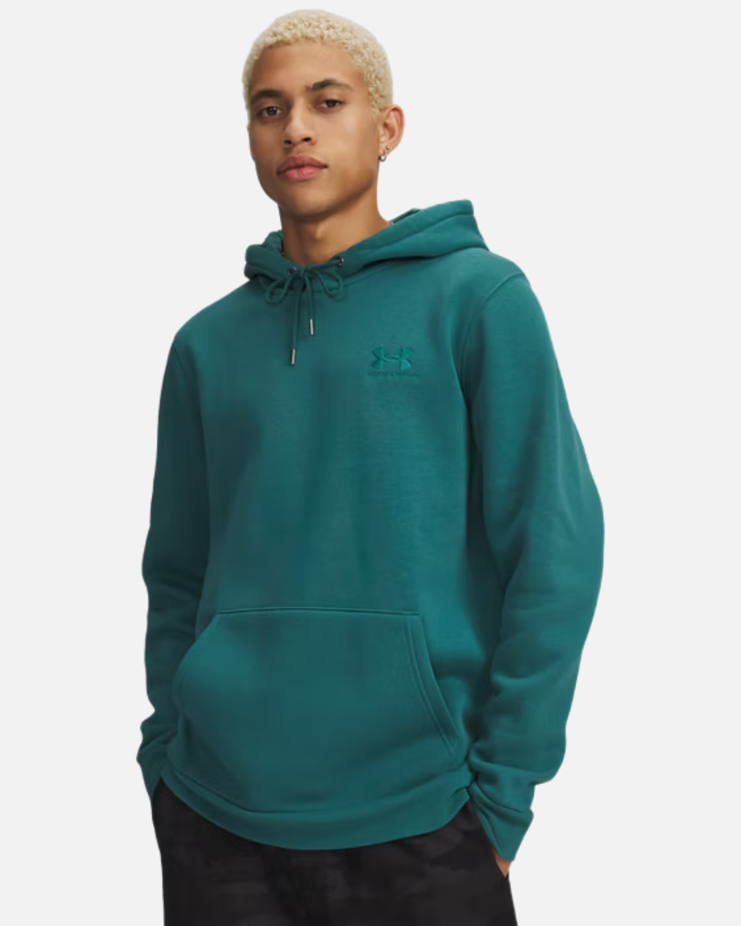 Sweat à capuche Under Armour Icon Fleece - Vert