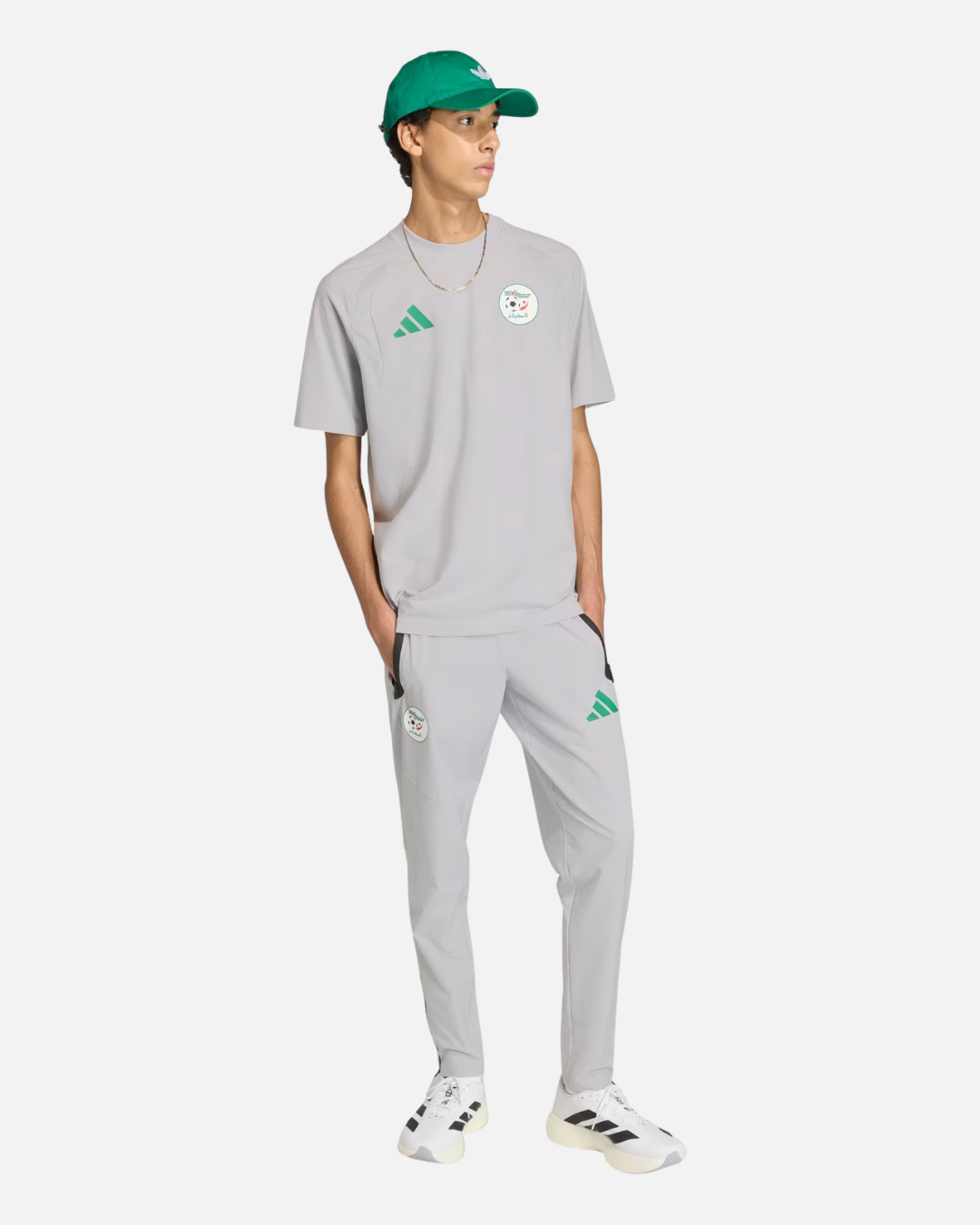 T-shirt Algérie Tiro Tech - Gris