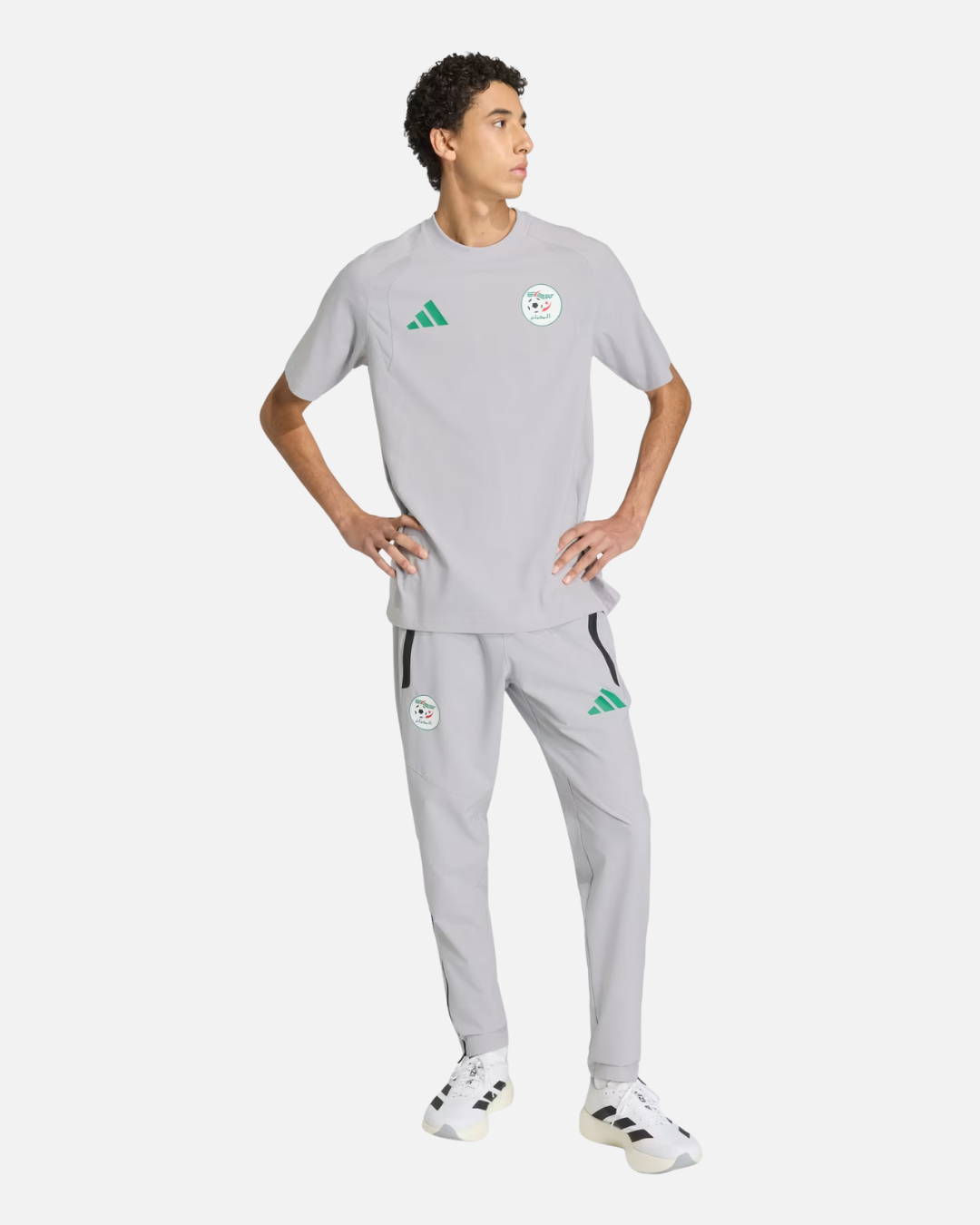 T-shirt Algérie Tiro Tech - Gris