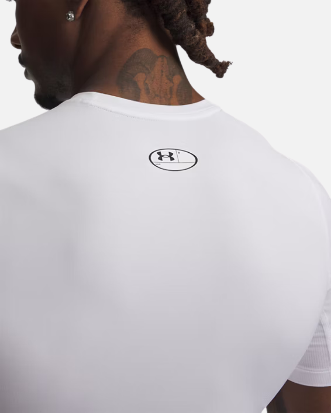 T-shirt Under Armour HeatGear® - Blanc