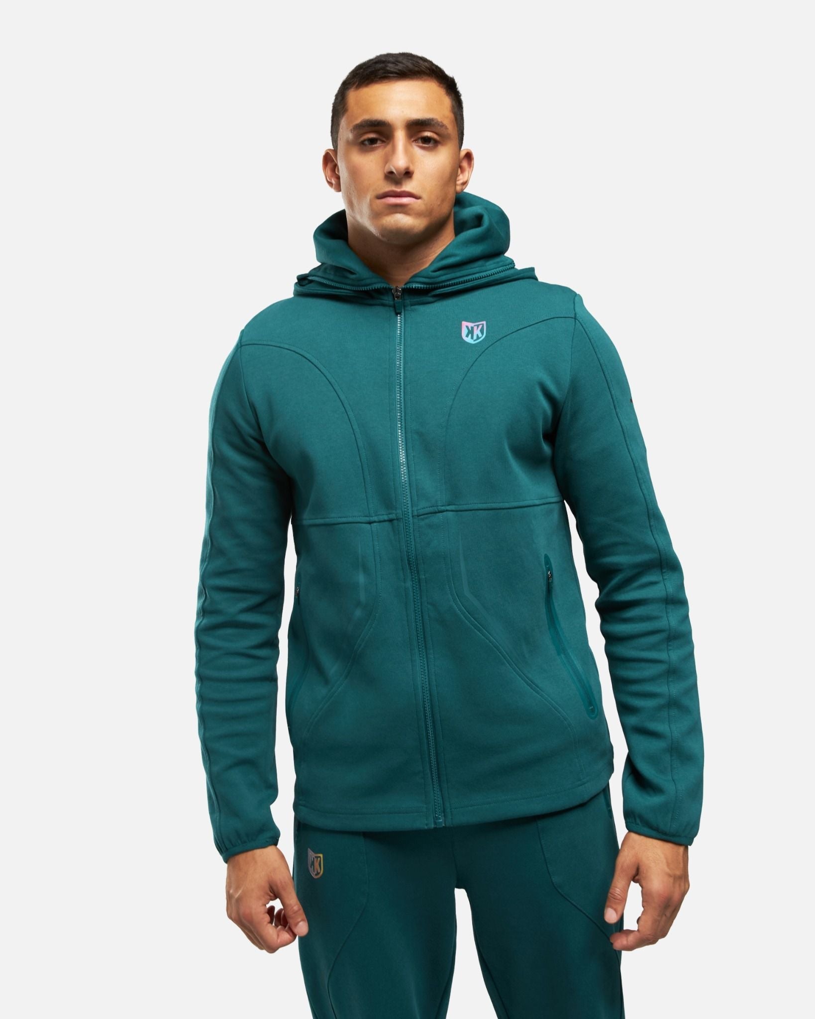 Veste avec Cagoule Intégrée FK Banks - Vert