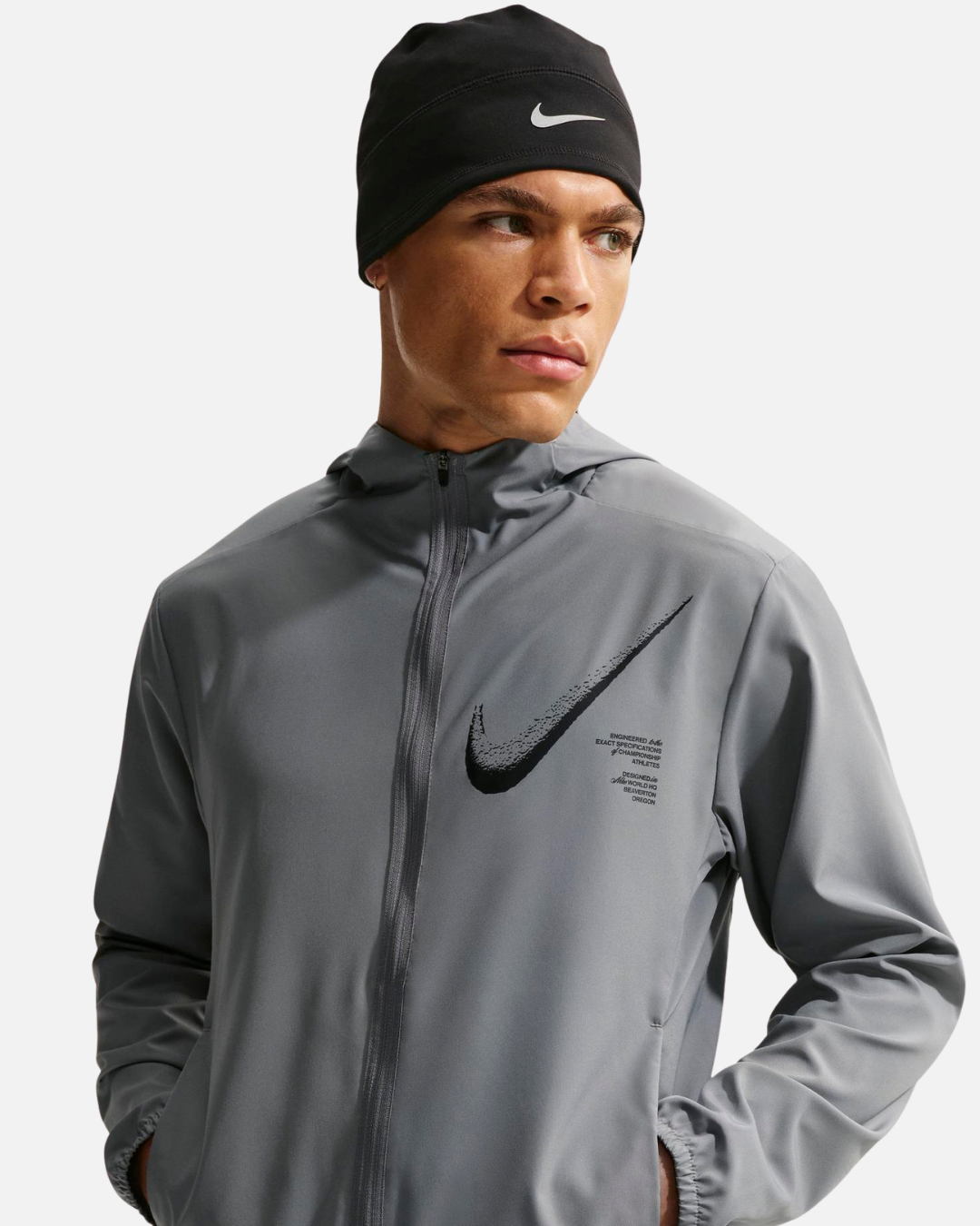 Veste Coupe-Vent Nike DF Form GFX - Gris