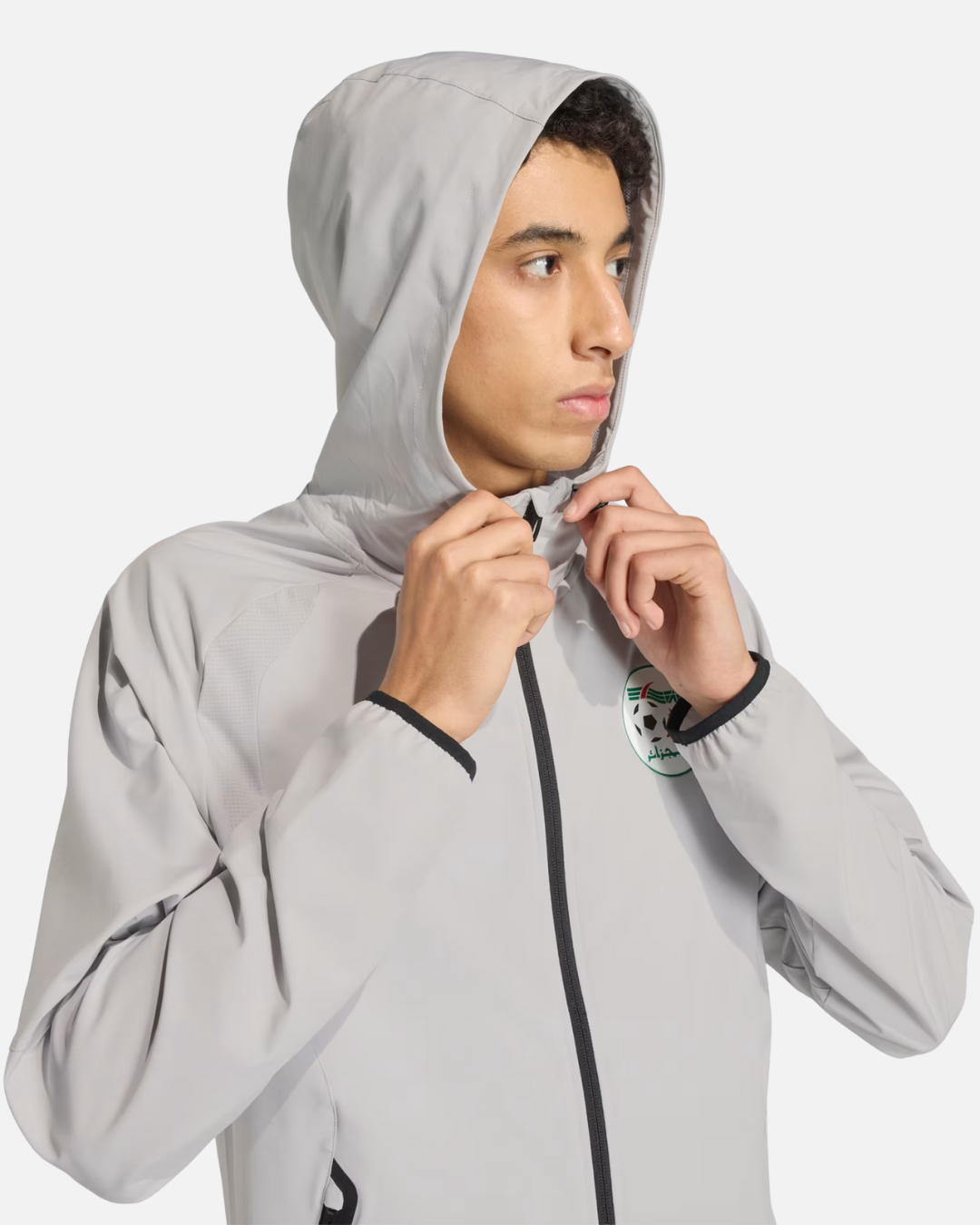 Veste de survêtement Algérie 2026 - Gris