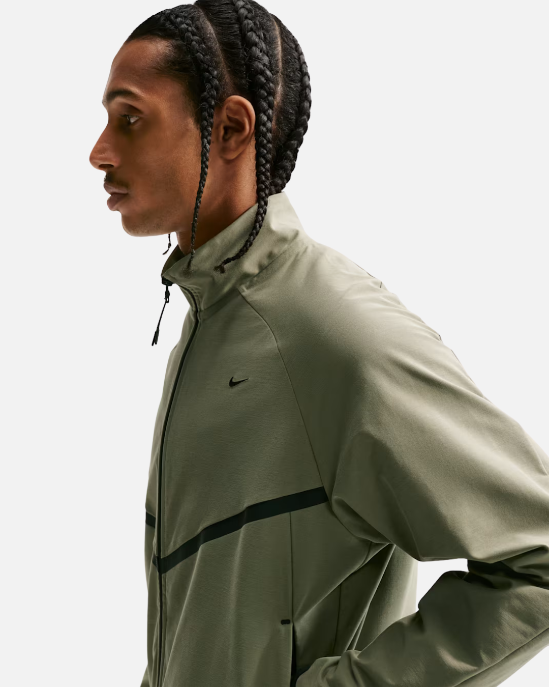 Veste de survêtement Nike Tech Shori-Knit - Kaki