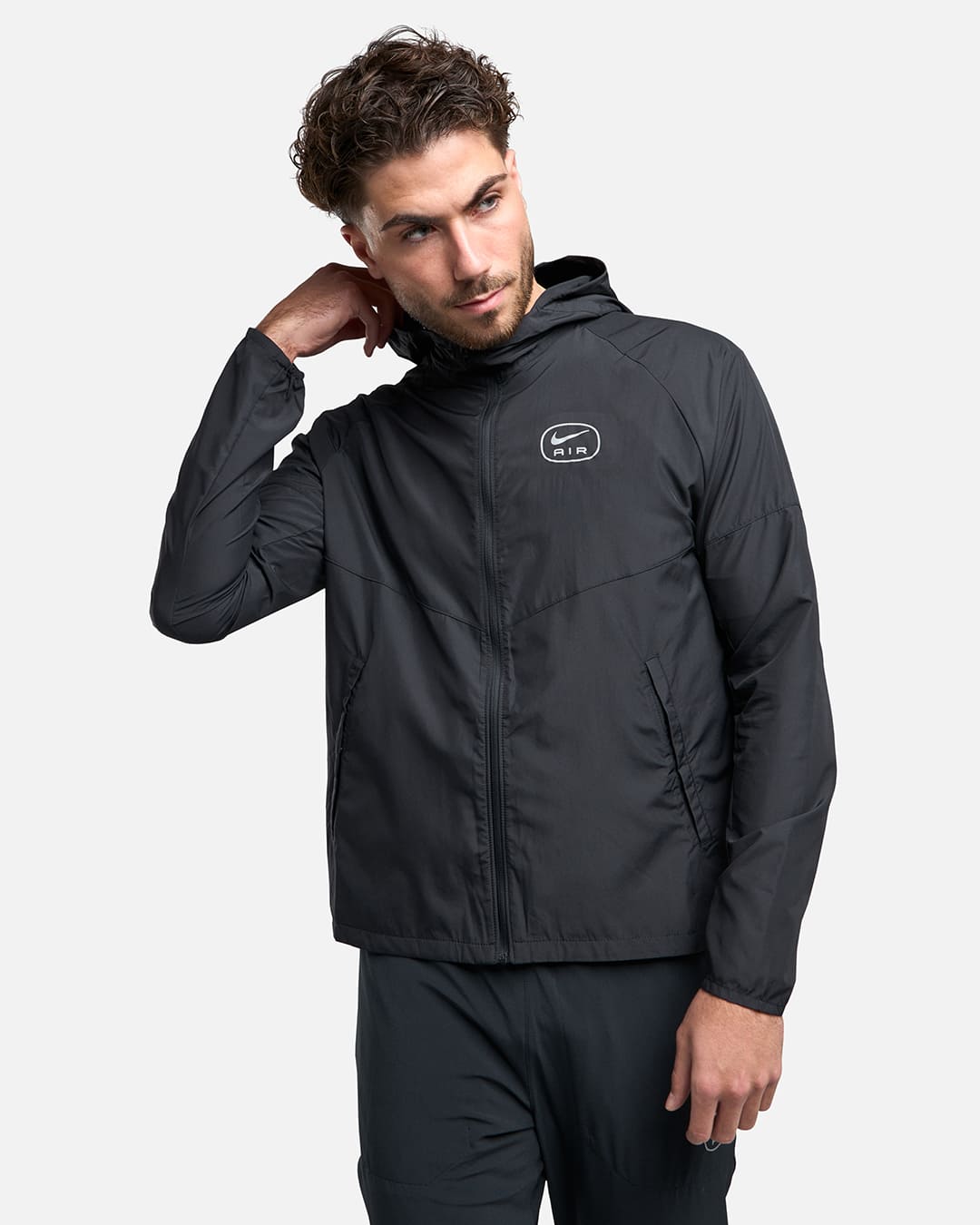 Veste Nike Running Air - Noir/Blanc/Vert