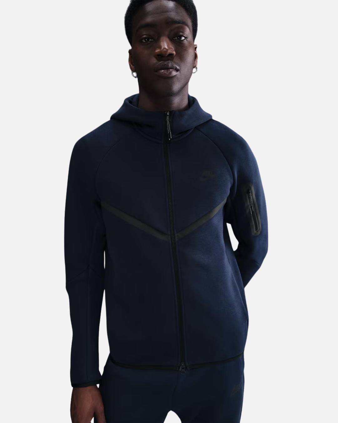 Veste Nike Tech Fleece - Bleu Marine