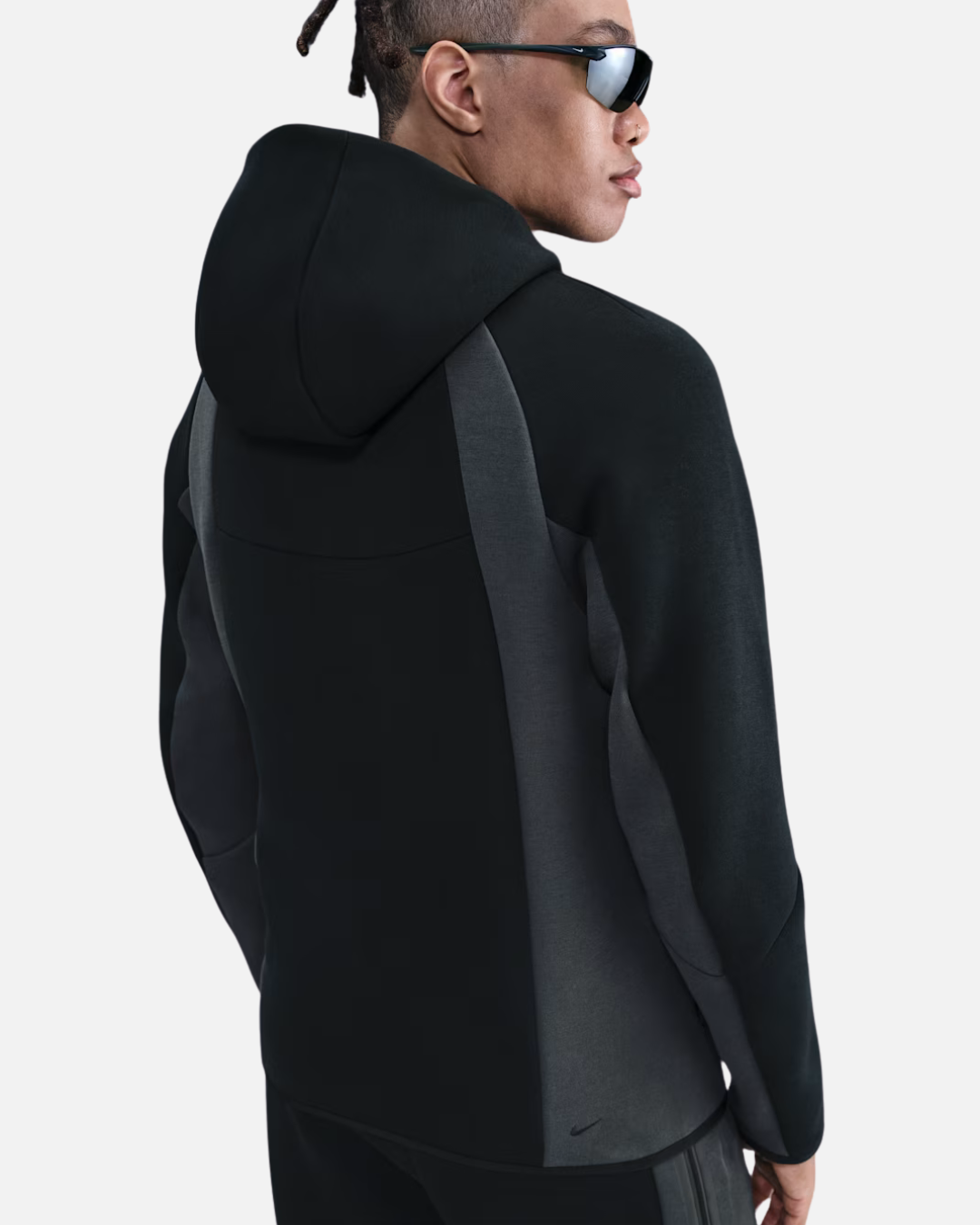 Veste Nike Windrunner Tech Fleece - Noir/Gris