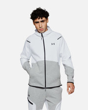 Veste Under Armour Unstoppable Fleece - Gris/Blanc