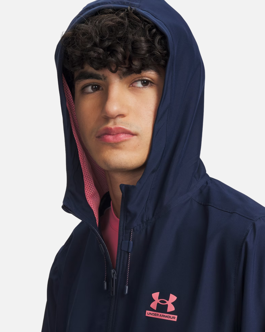 Veste  Under Armour Tech Sport Woven - Bleu/Rose