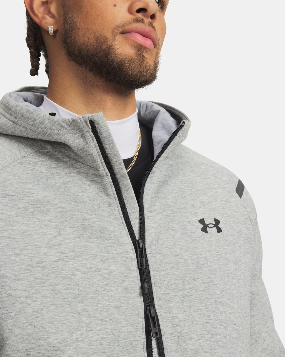 Veste Under Armour Unstoppable Fleece - Gris