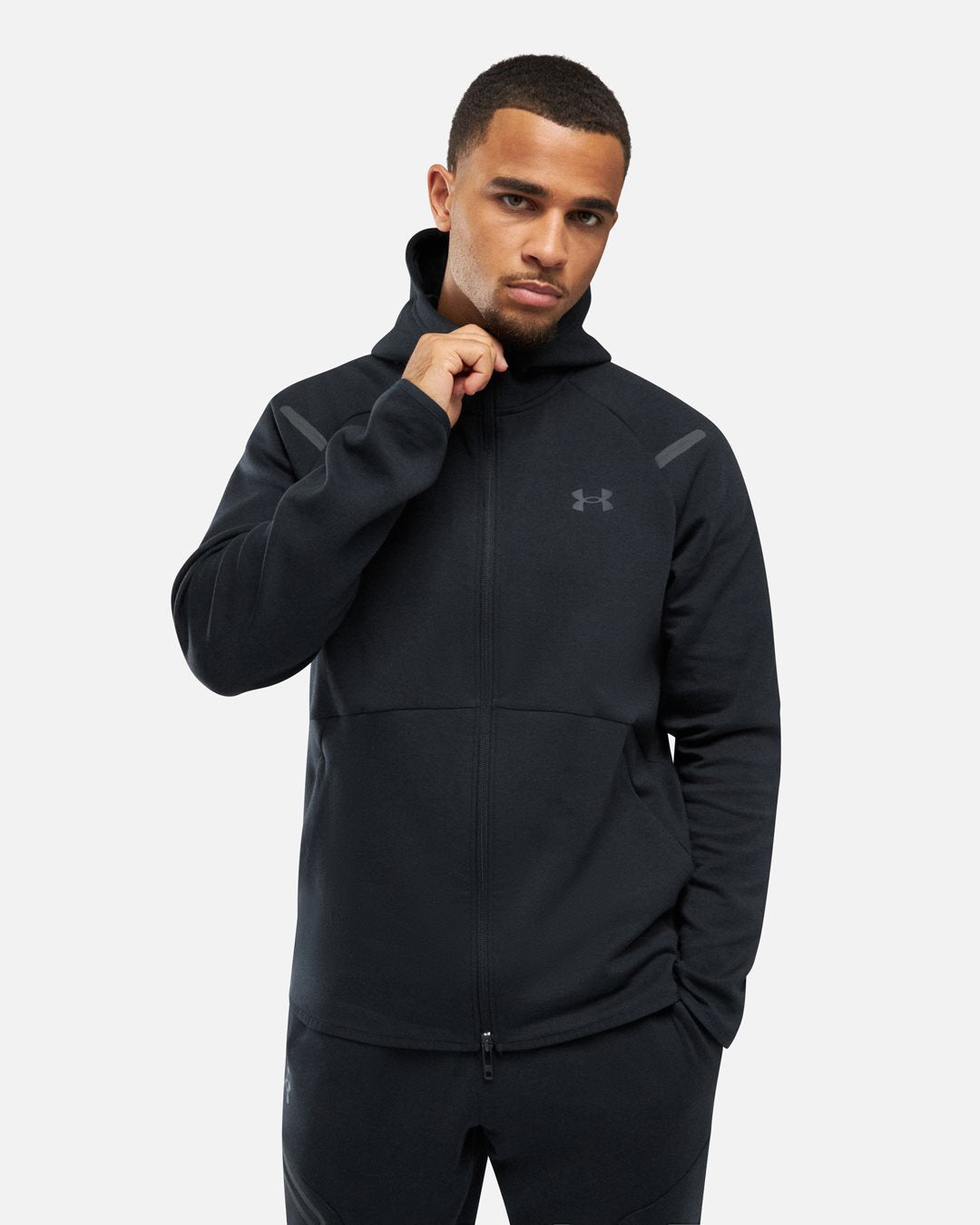 Veste Under Armour Running Unstoppable Fleece - Noir