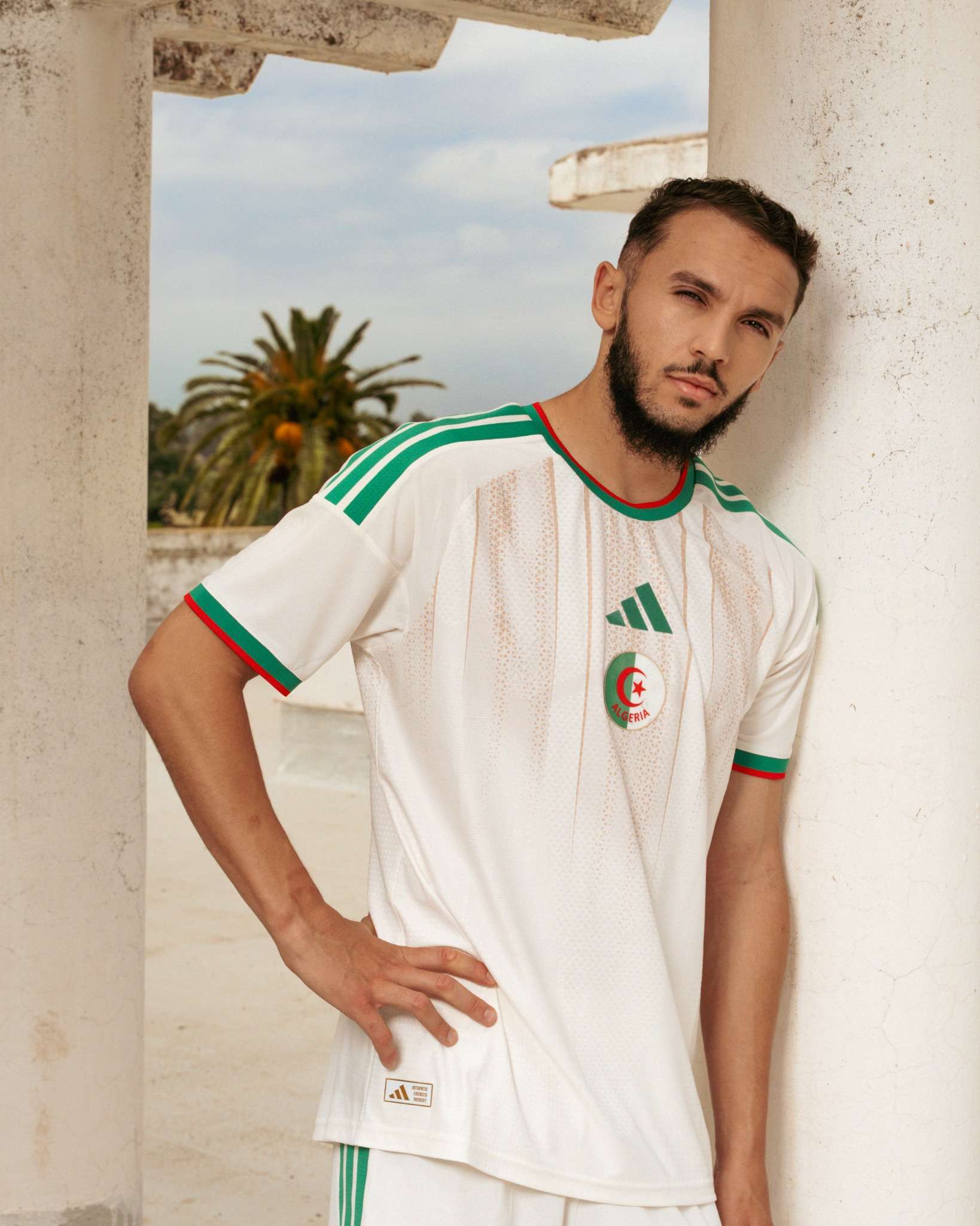 Maillot Algérie Domicile 2025/2026 - Blanc